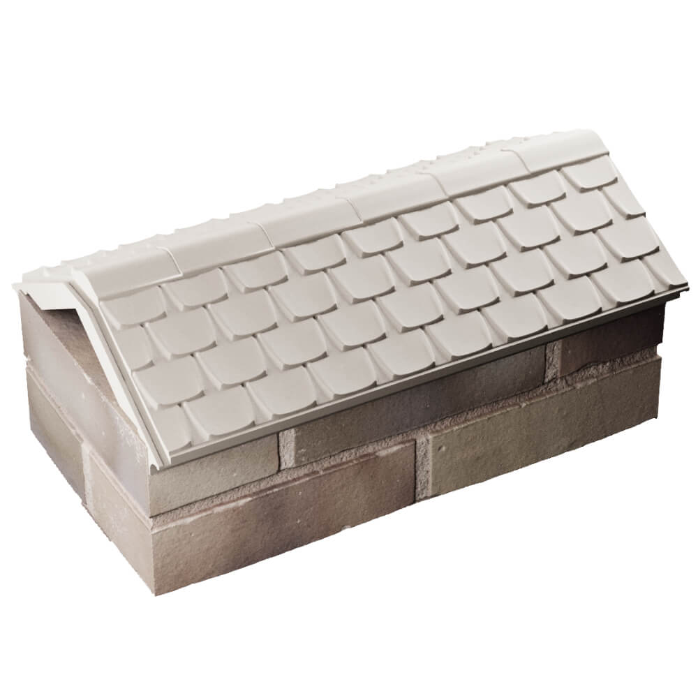 Парапет Zking Эльбрус Бежевый с посадкой на 1 кирпич (255мм) в Березниках фото