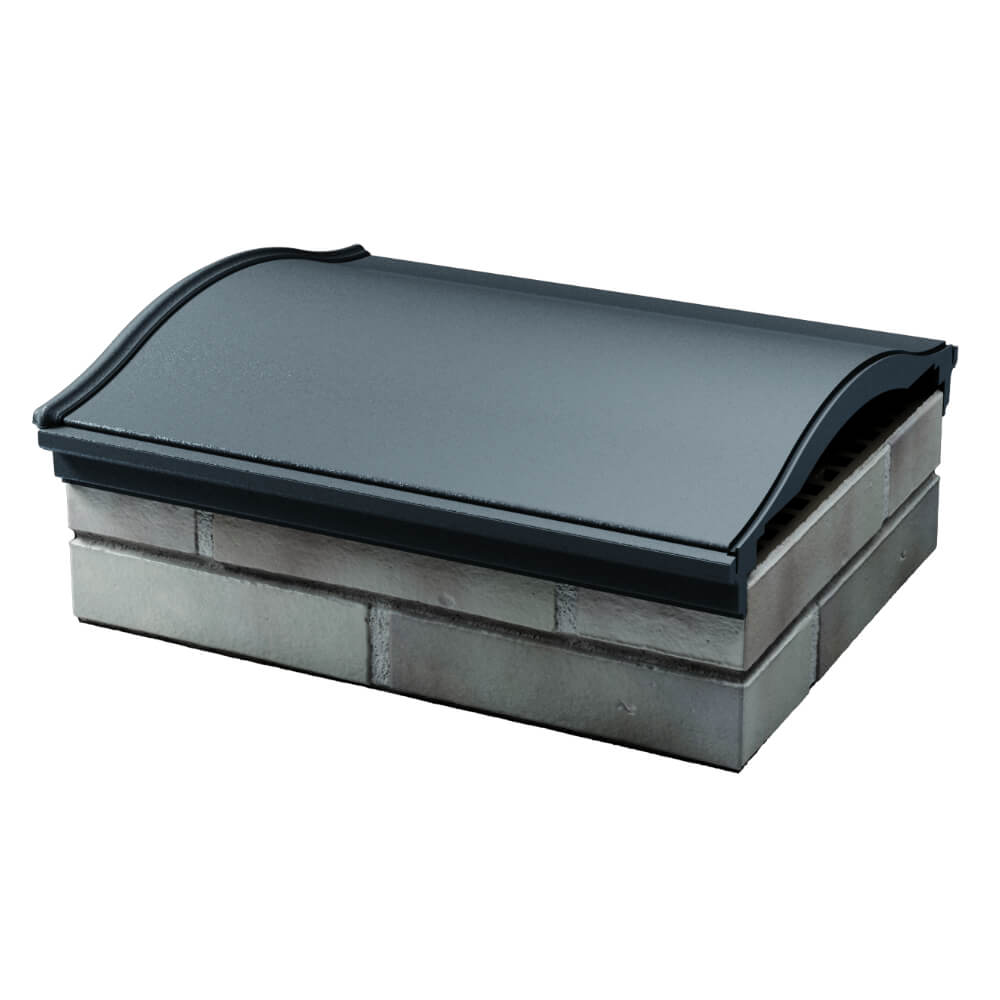 Парапет Zking Монблан Серый посадка на 1.5 кирпича (355/385мм) в Березниках фото