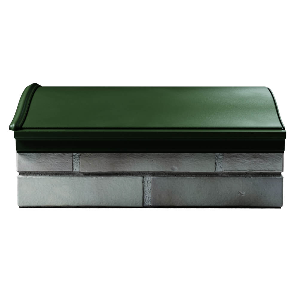 Парапет Zking Монблан Зеленый посадка на 1.5 кирпича (355/385мм) в Березниках фото