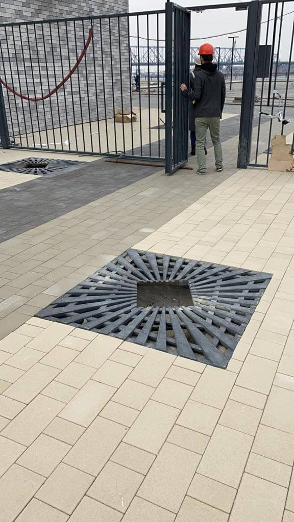 Приствольная решетка для дерева ZKING ATMOSPHERE 1.2х1.2м Черная в Березниках фото