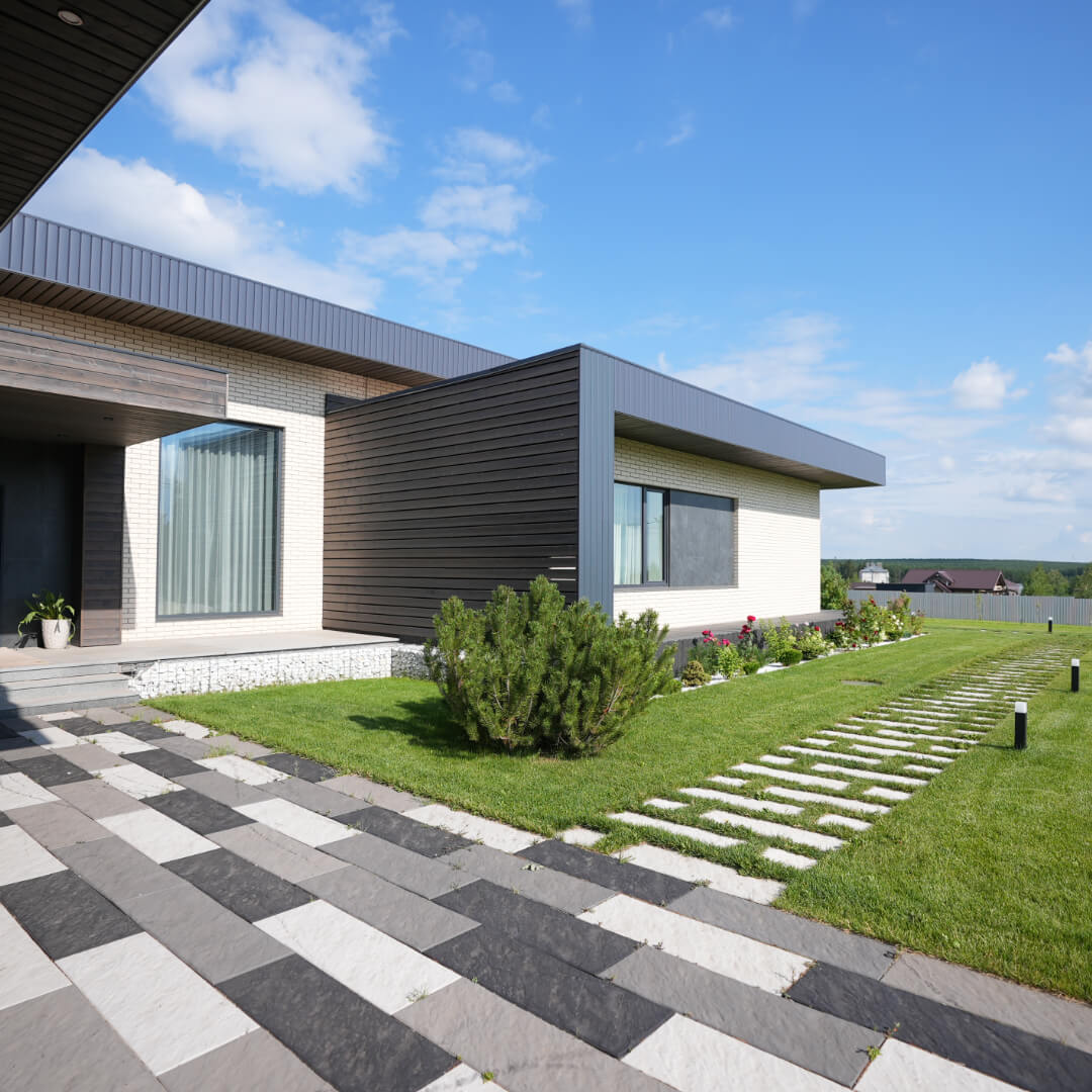 Шаговая плита STONE Графитовый Серый 990х330х55мм в Березниках фото