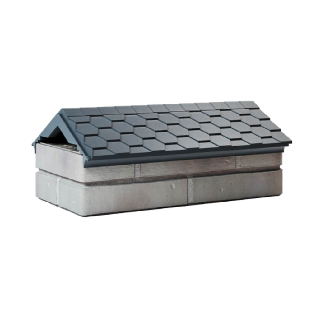 Парапет Zking Эверест Серый с посадкой на 1 кирпич (200/225/255мм) Березники фото