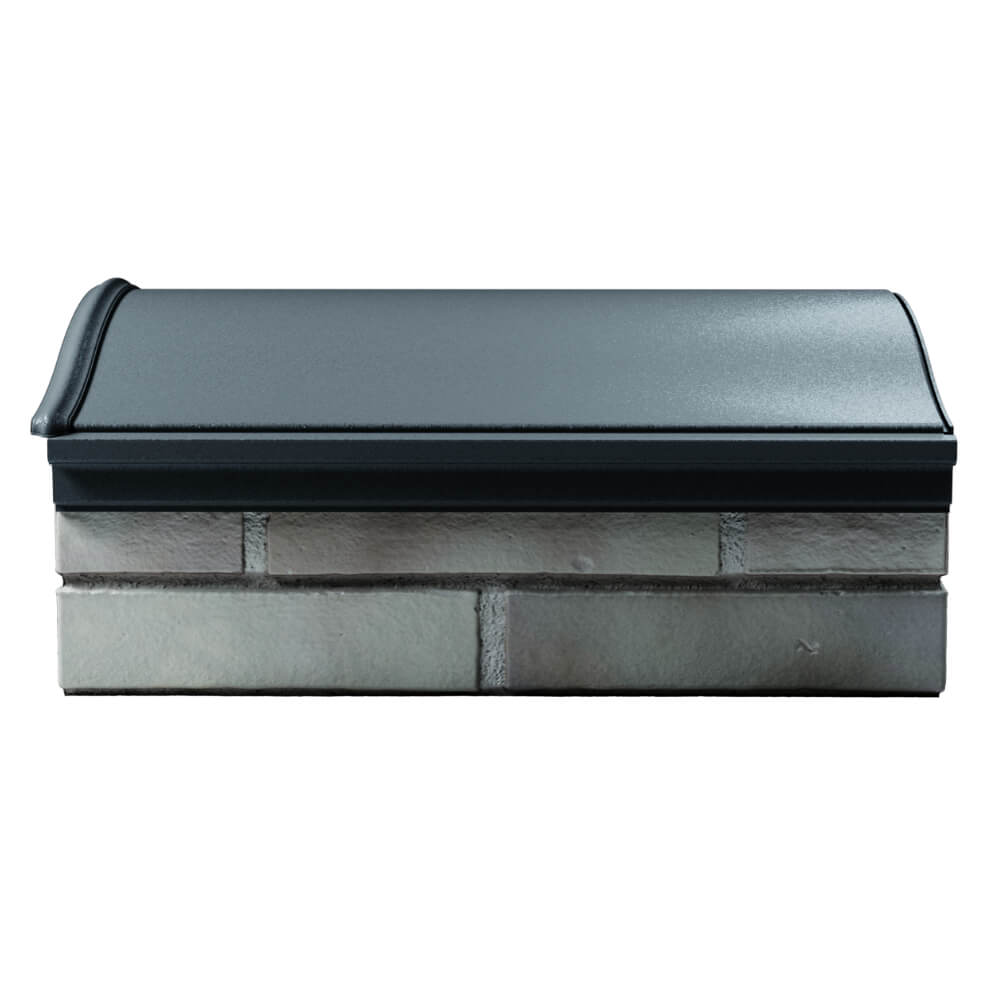 Парапет Zking Монблан Серый посадка на 1.5 кирпича (355/385мм) в Березниках фото