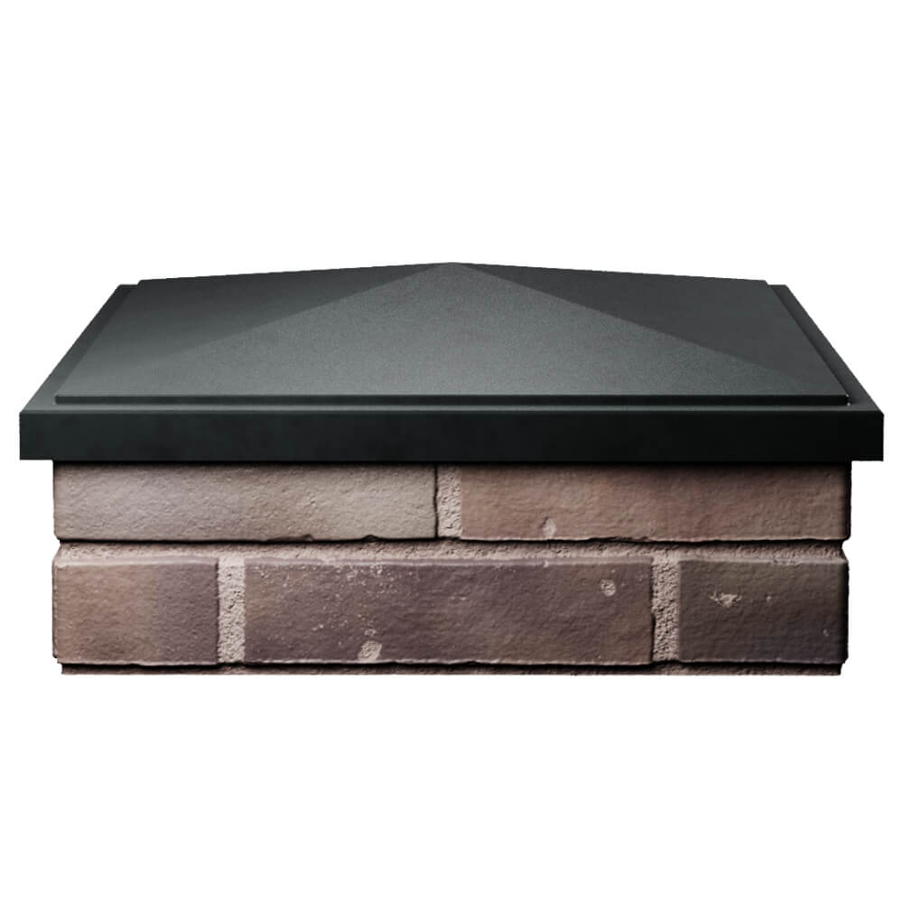 Колпак Zking БонаМоно Черный на столб 2х2 кирпича (515х515, 530х530мм) Березники фото