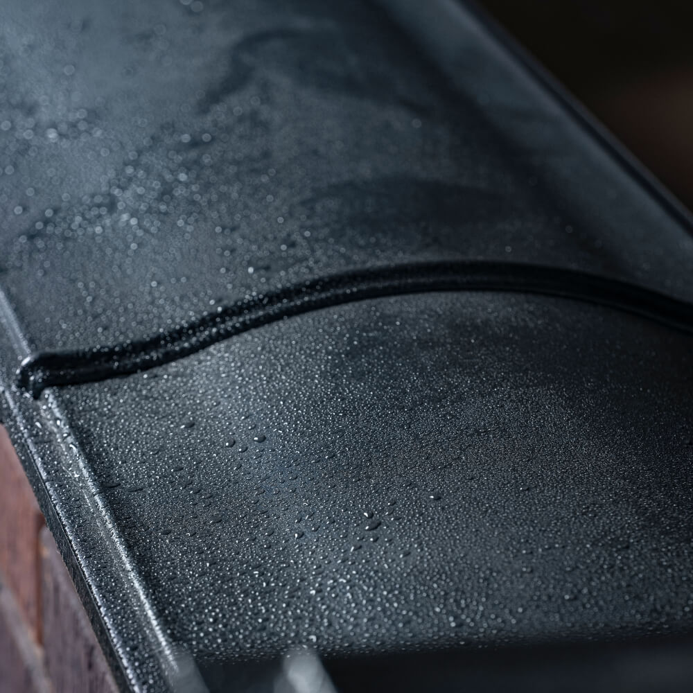 Парапет Zking Монблан Черный посадка на 0.5 кирпича (130мм) в Березниках фото