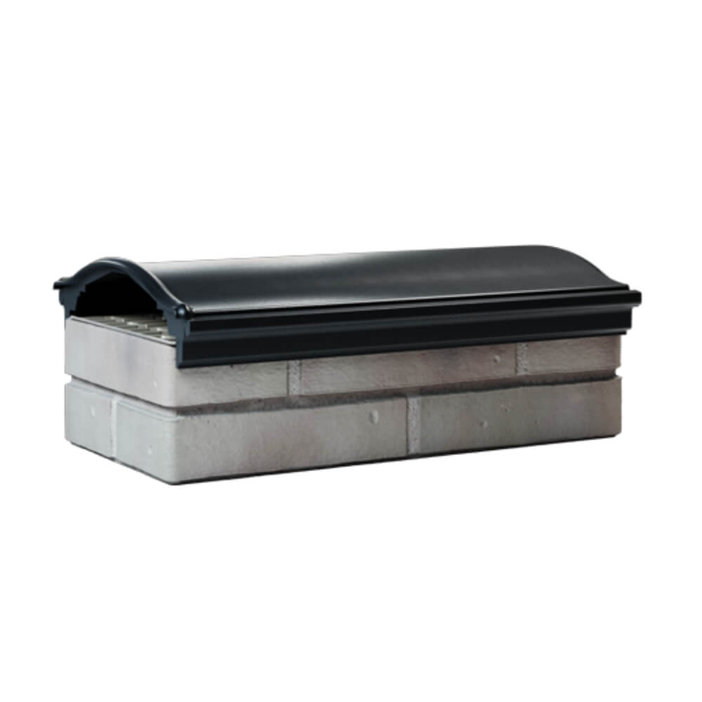 Парапет Zking Монблан Черный посадка на 1 кирпич (200/225/255мм) Березники фото