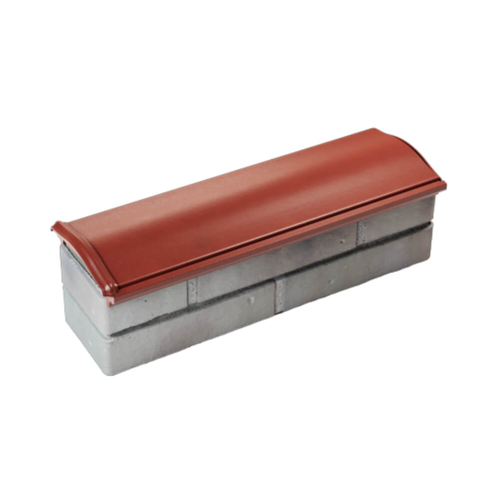 Парапет Zking Монблан Красный посадка на 0.5 кирпича (130мм) в Березниках фото