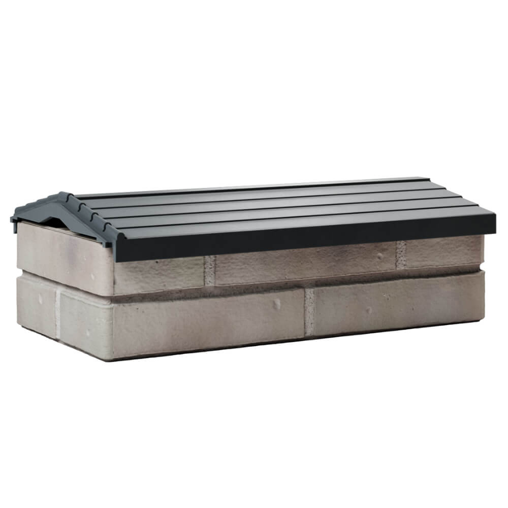 Парапет Zking Бона ХайТек Серый с посадкой на 1 кирпич (200/225/255мм) Березники фото