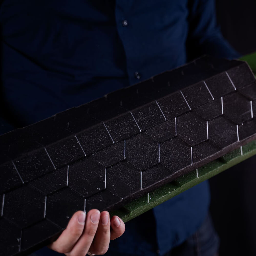 Парапет Zking Эверест Черный с посадкой на 1 кирпич (200/225/255мм) в Березниках фото