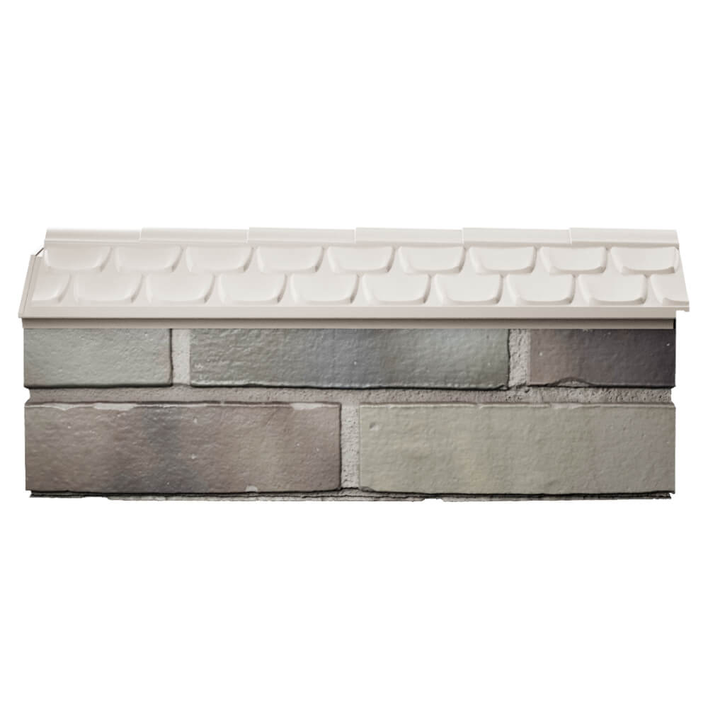 Парапет Zking Эльбрус Бежевый с посадкой на 0.5 кирпича (130мм) в Березниках фото