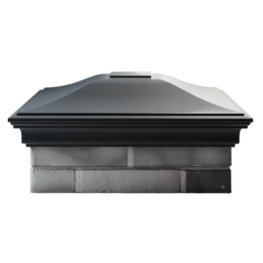 Колпак Zking Монблан Серый на столб 2х2 кирпича (515х515мм) в Березниках фото
