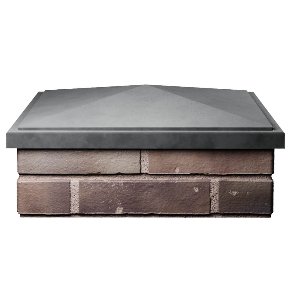 Колпак Zking БонаМоно Серый на столб 2х2 кирпича (515х515, 530х530мм) Березники фото