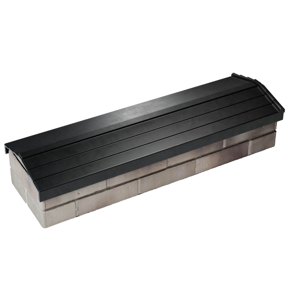 Парапет Zking Бона ХайТек Черный посадка на 0.5 кирпича (130мм) в Березниках фото