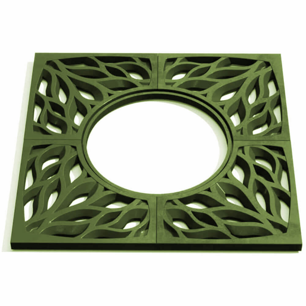 Приствольная решетка для дерева ZKING CRUST 1.2х1.2м Зеленая Березники фото