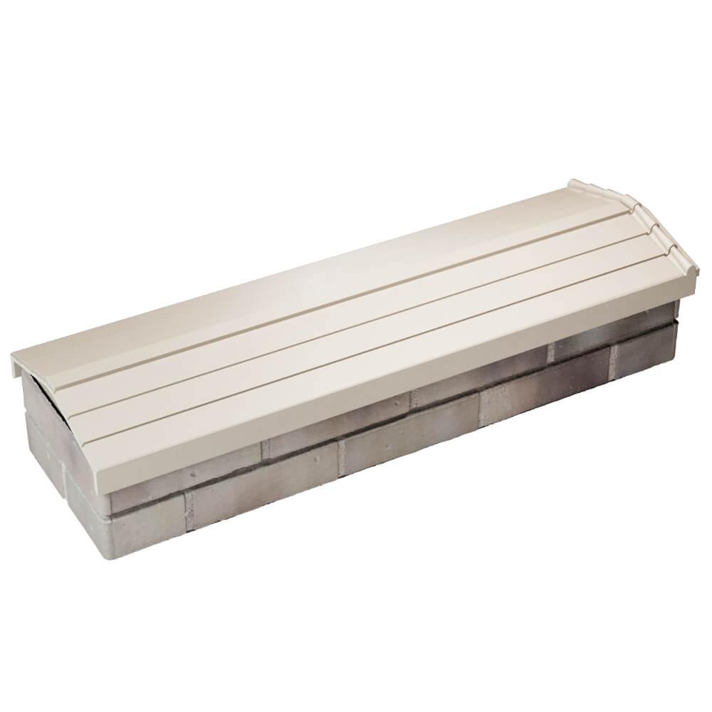 Парапет Zking Бона ХайТек Бежевый посадка на 0.5 кирпича (130мм) в Березниках фото