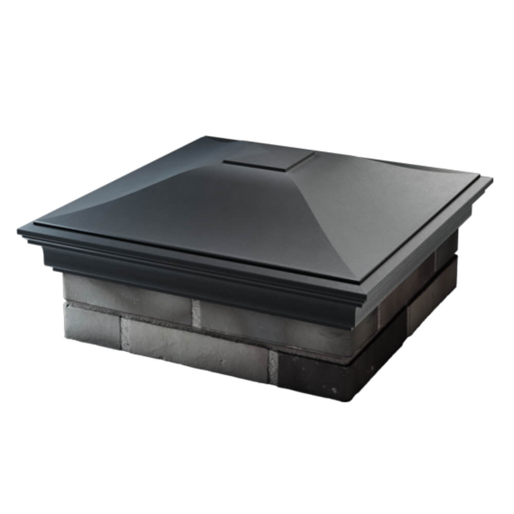 Колпак Zking Монблан Серый на столб 2х2 кирпича (515х515мм) в Березниках фото