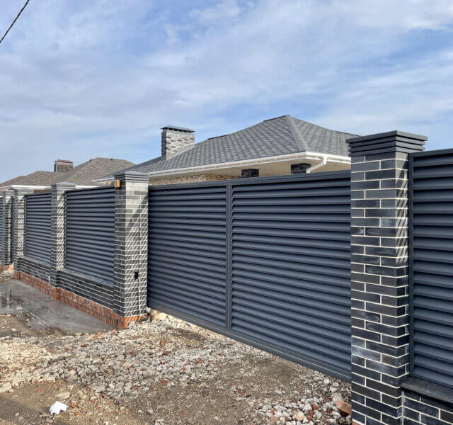 Колпак Zking Бона ХайТек Серый на столб 1.5х1.5 кирпича (385х385мм) в Березниках фото