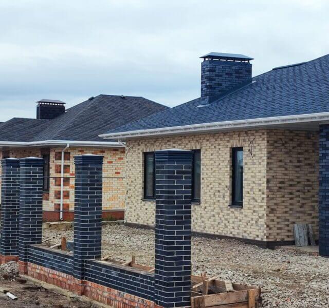 Колпак Zking Бона ХайТек Серый на столб 1.5х1.5 кирпича (385х385мм) в Березниках фото