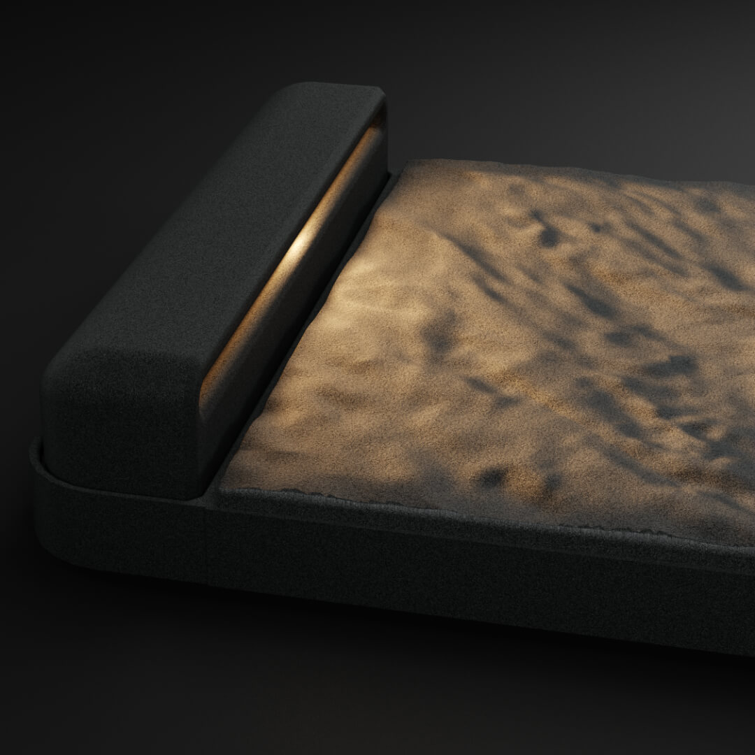 LED Светильник для шаговой плиты STONE Графитовый Серый 330х75х98мм Березники фото