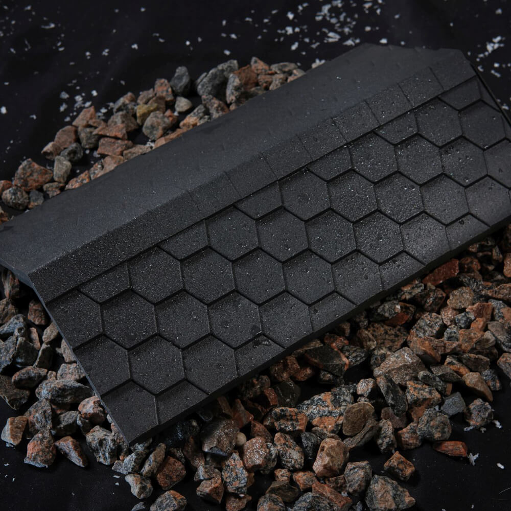 Парапет Zking Эверест Черный с посадкой на 1 кирпич (200/225/255мм) в Березниках фото