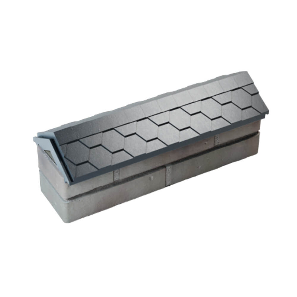 Парапет Zking Эверест Серый с посадкой на 0.5 кирпича (130мм) в Березниках фото