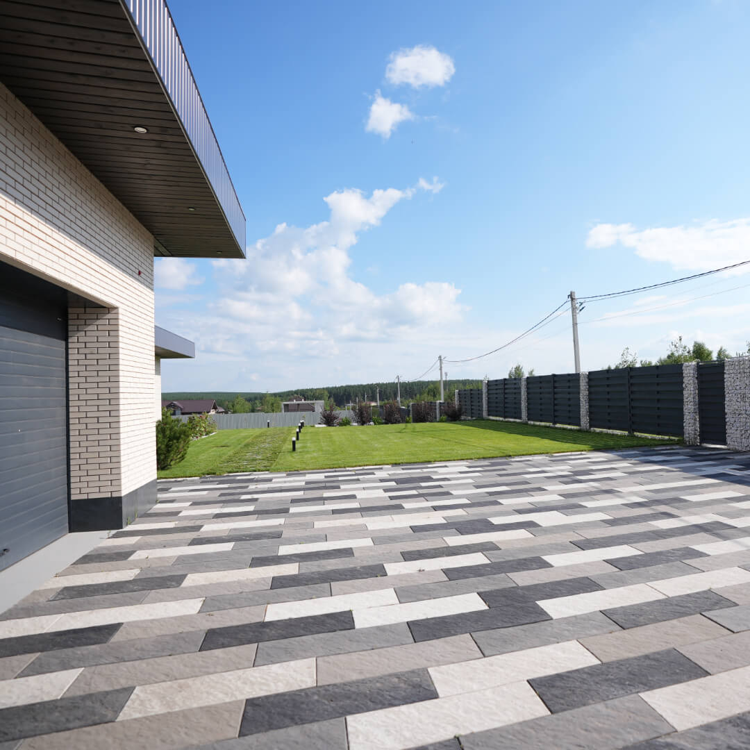 Шаговая плита STONE Графитовый Серый 990х330х55мм в Березниках фото